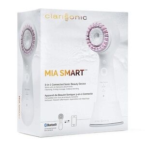 larisonic Mia Smart Acoustic Wave Facial Skin Facial Cleansing Brush (White)